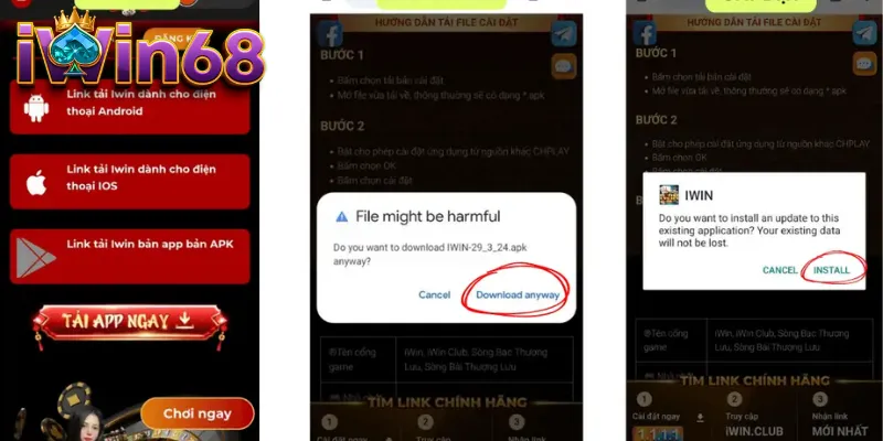 App Iwin tương thích cho mọi hệ điều hành