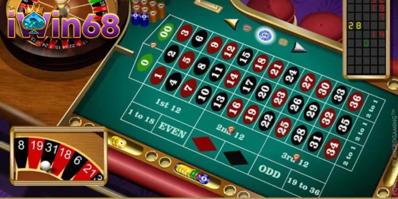Tham gia cược Roulette trên Iwin68 rất đơn giản