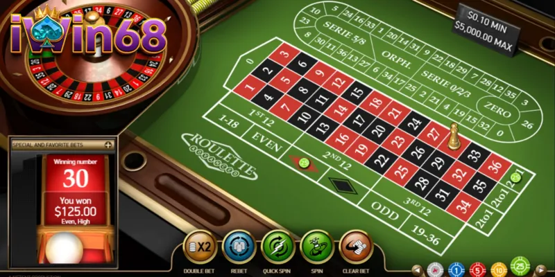 Xem lại lịch sử quay roulette trước đó